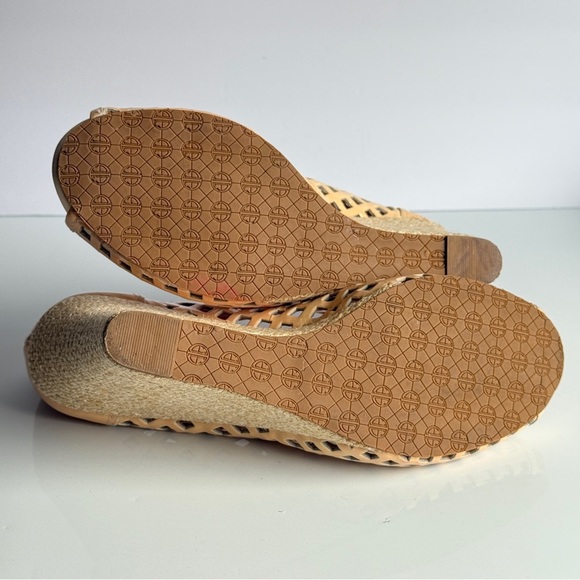 Lilly Pulitzer Resort Wedges Beige Size 8.5 M - Picture 10 of 12